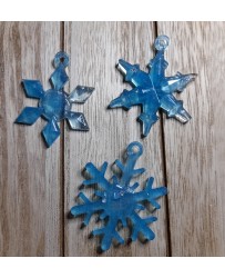 3 flocons de noël